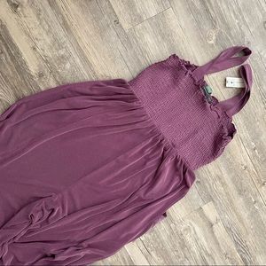 Plum Anthropologie Jumpsuit